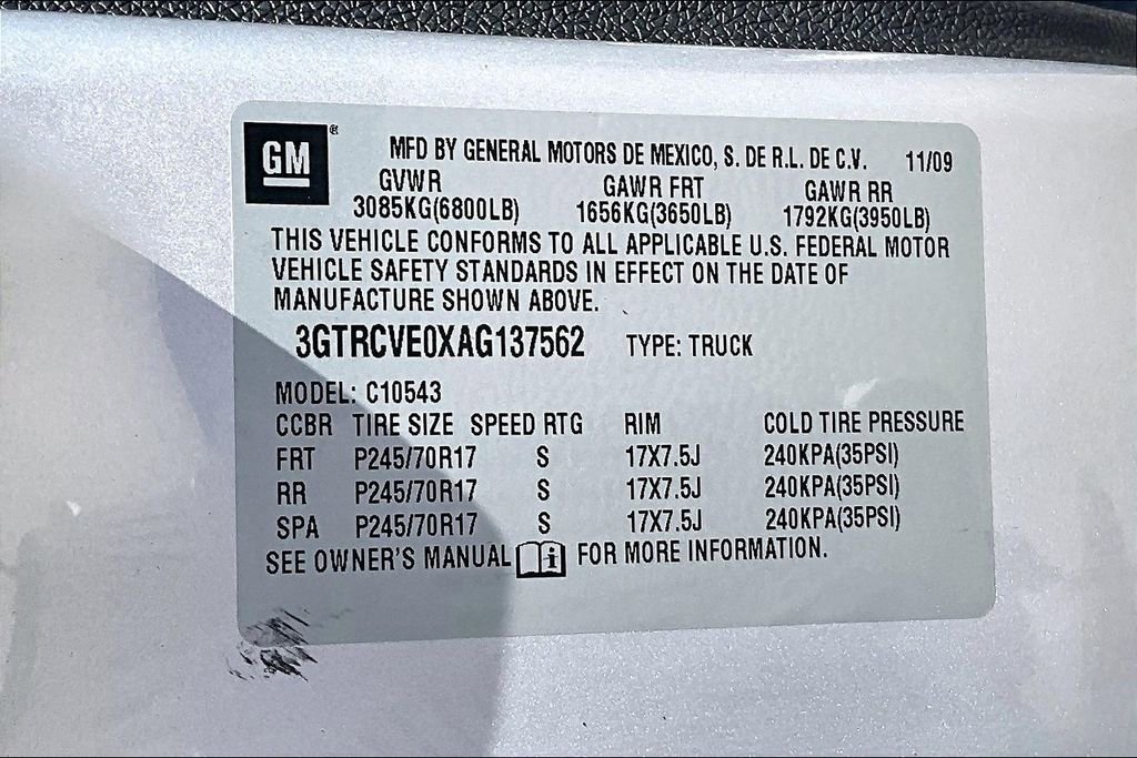 Used 2010 GMC Sierra 1500 SLE w/ Power Pack Plus RWD image 18