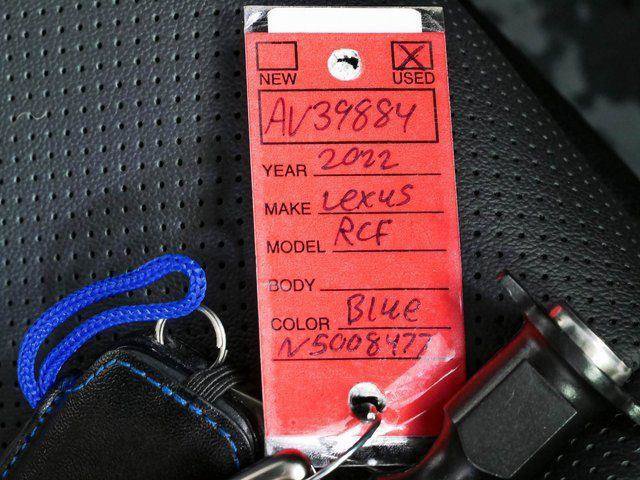 Used 2022 Lexus RC F w/ Premium Package RWD image 34