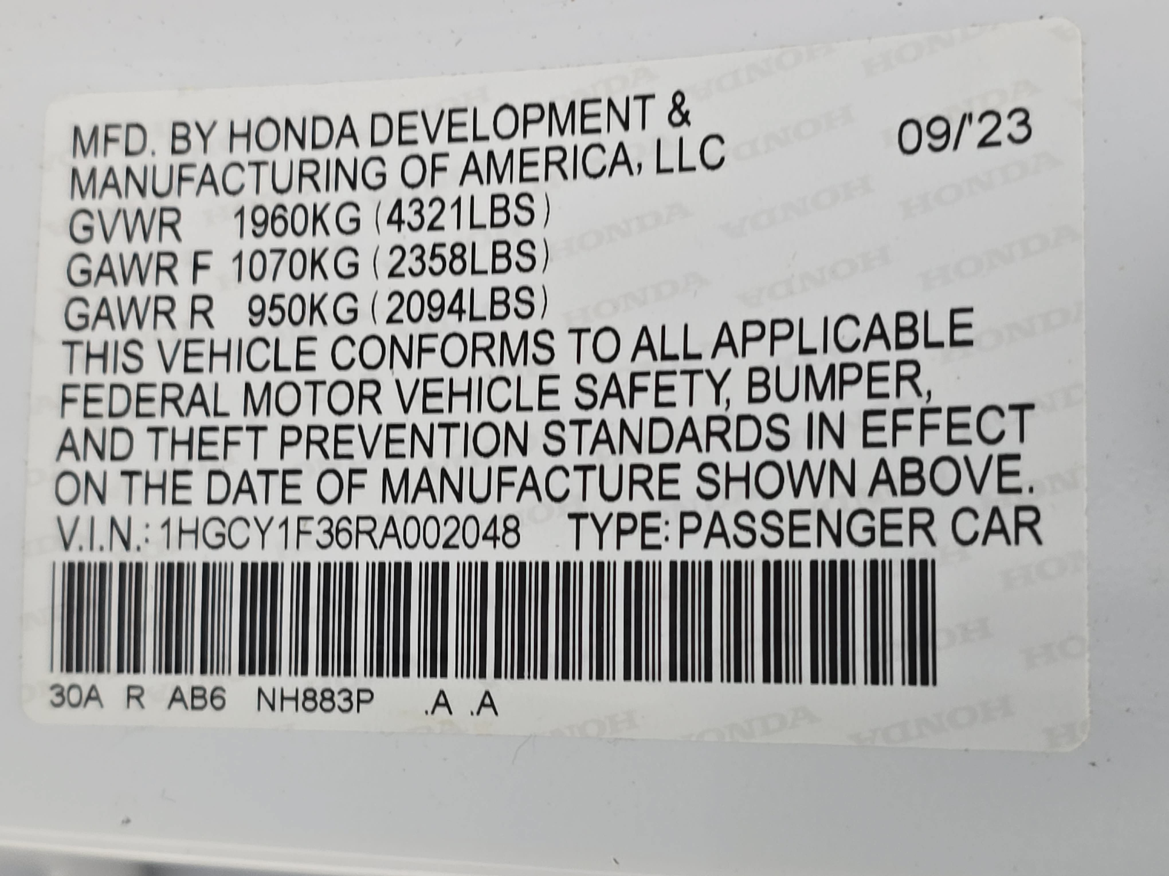 Used 2024 Honda Accord EX image 34
