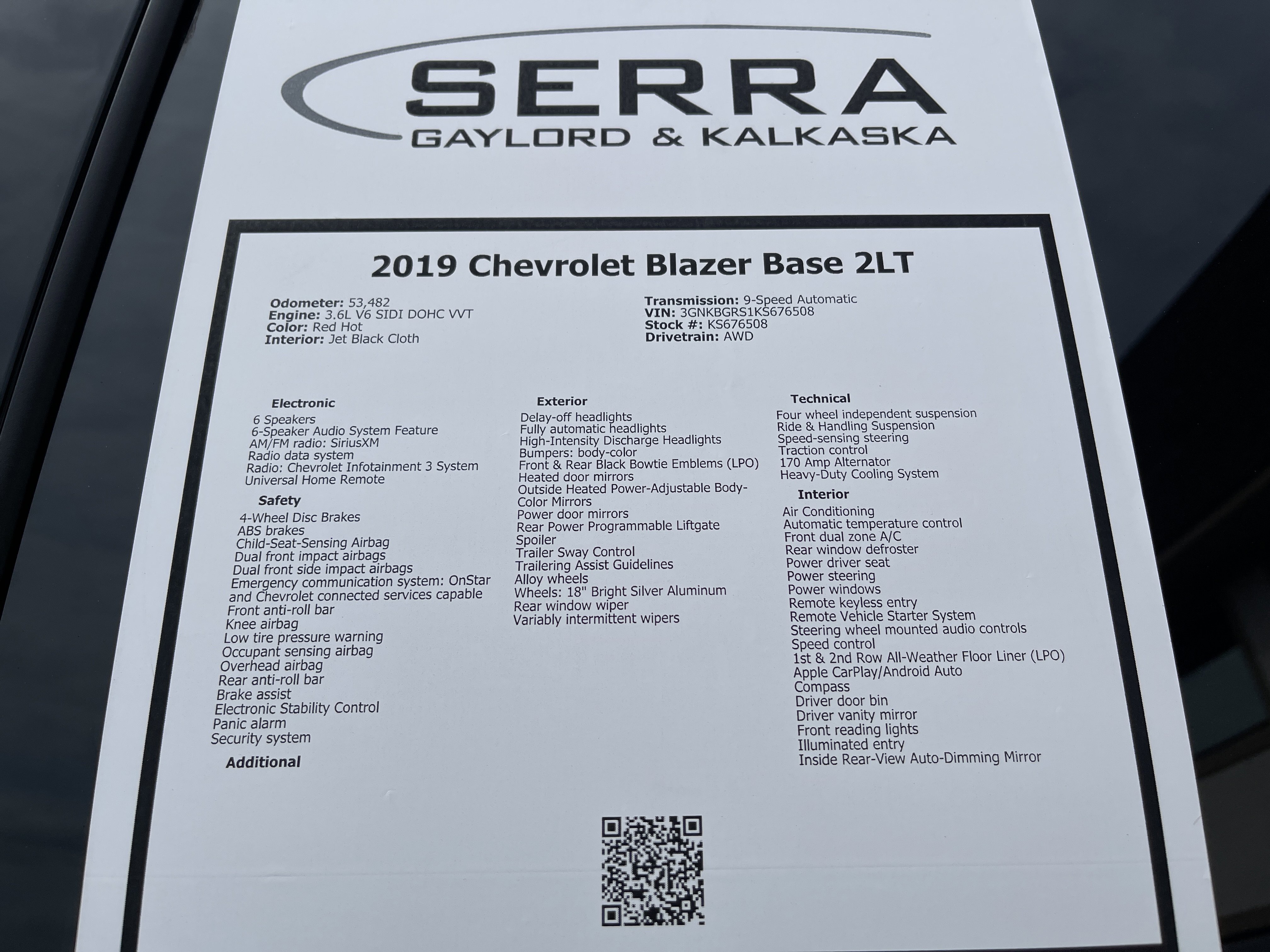 Used 2019 Chevrolet Blazer LT AWD/4WD image 26