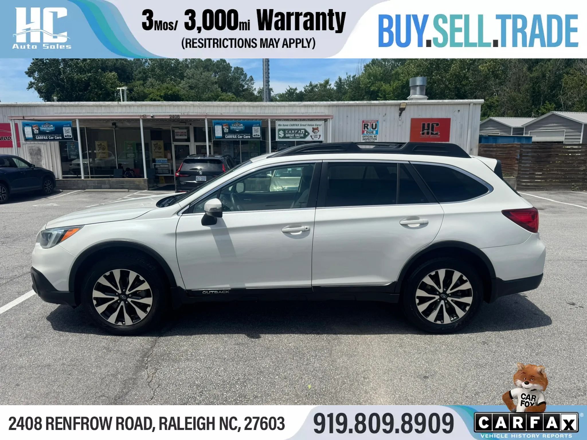 Used 2015 Subaru Outback 2.5i Limited w/ Protection Package #2 AWD/4WD image 2