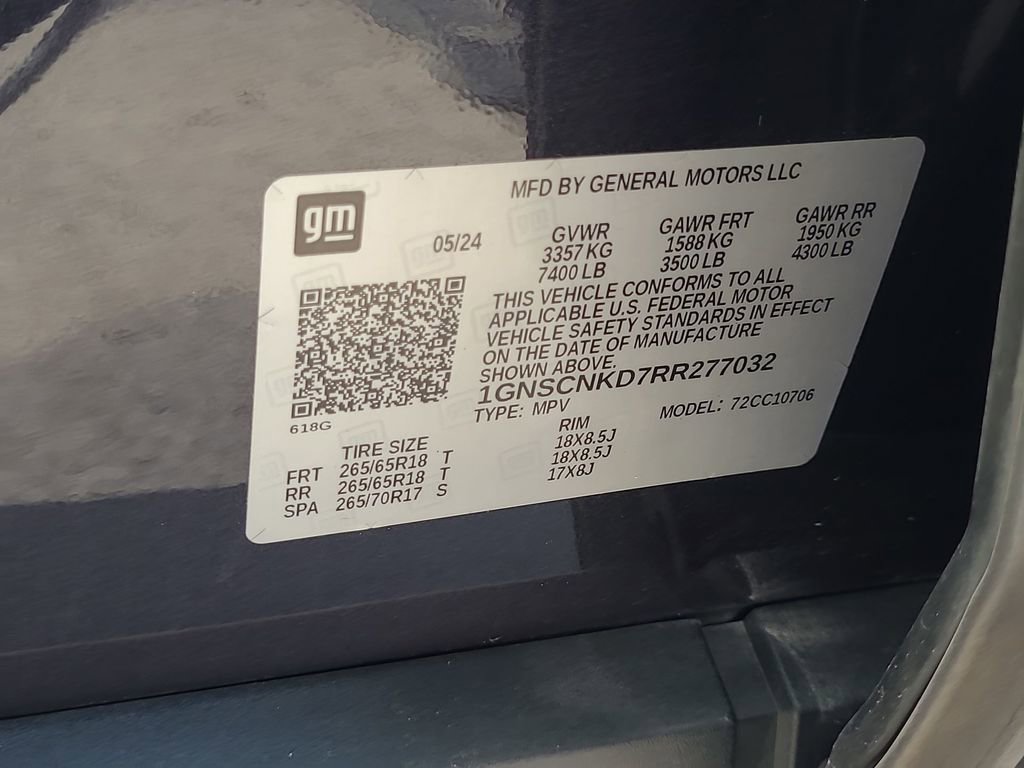 Certified 2024 Chevrolet Tahoe LT RWD image 35