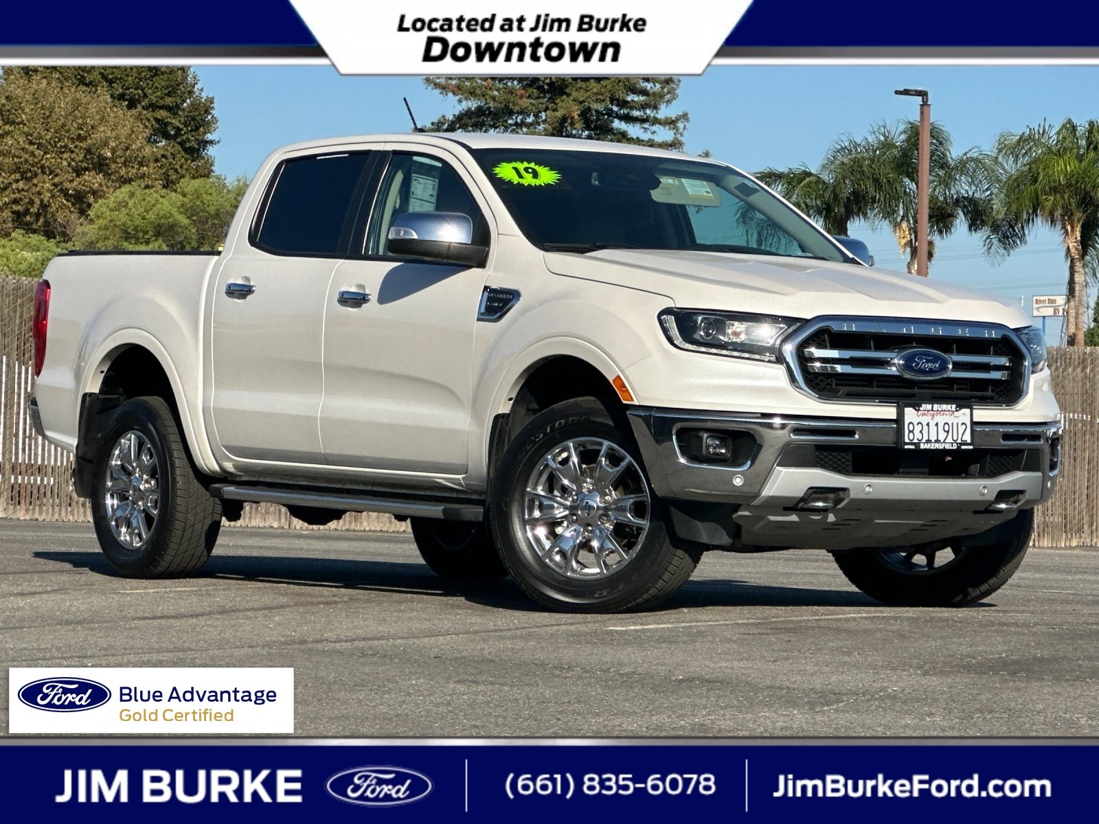 Certified 2019 Ford Ranger 4x4 SuperCrew image 1
