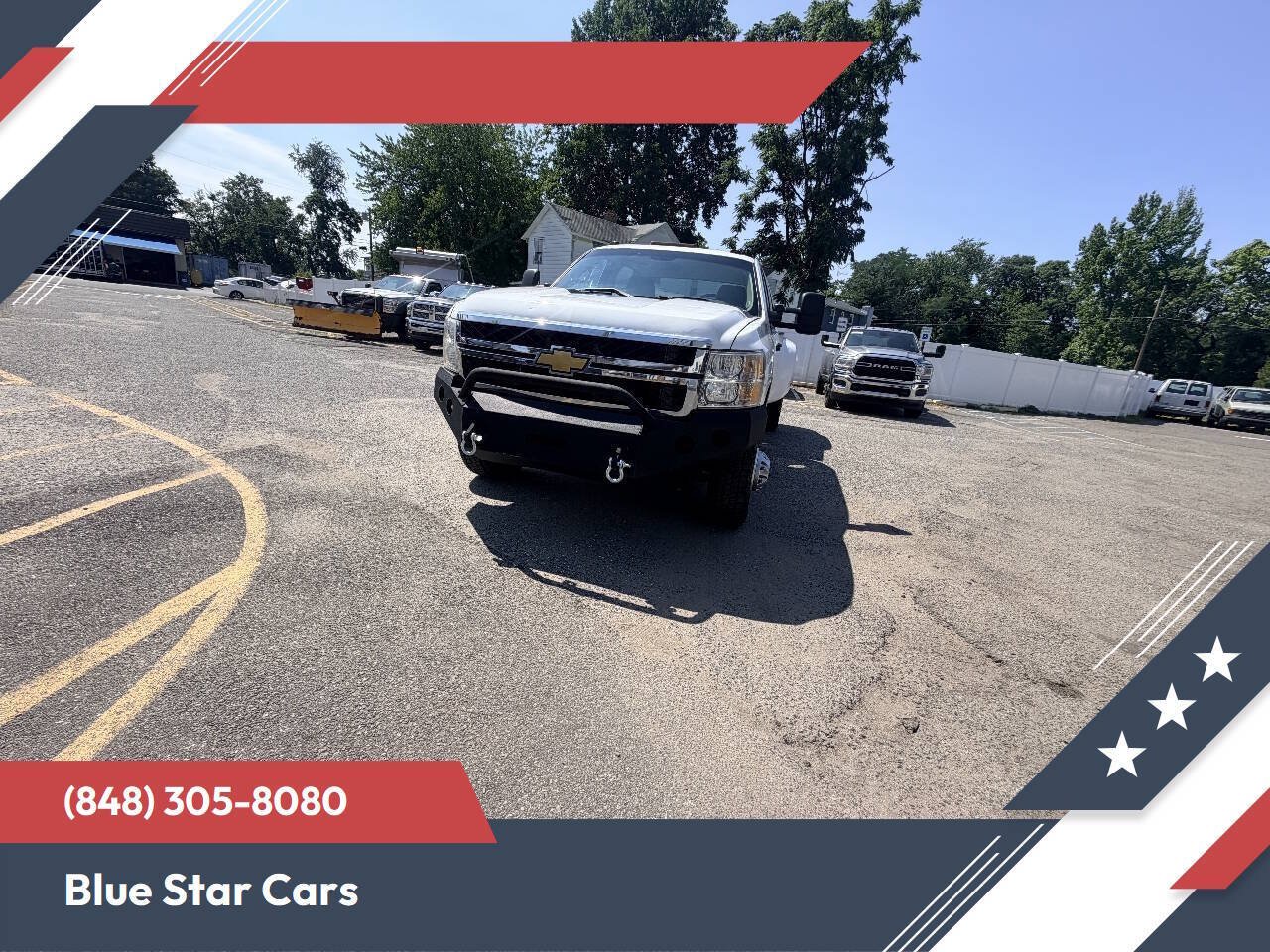 Used 2013 Chevrolet Silverado 3500 W/T w/ Snow Plow Prep Package AWD/4WD image 1
