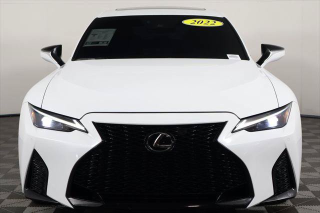 Certified 2022 Lexus IS 350 F Sport RWD image 2