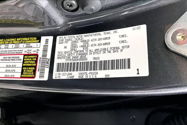 Used 2024 Toyota Tundra 1794 Edition AWD/4WD image 15