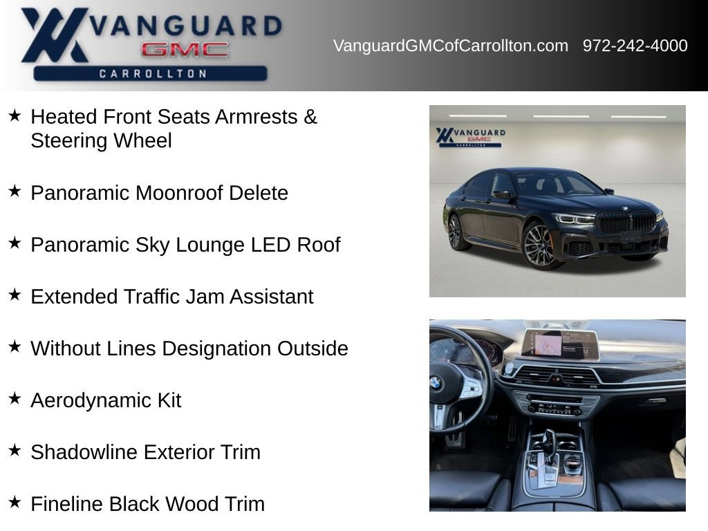 Used 2020 BMW 750i xDrive w/ Executive Package AWD/4WD image 12