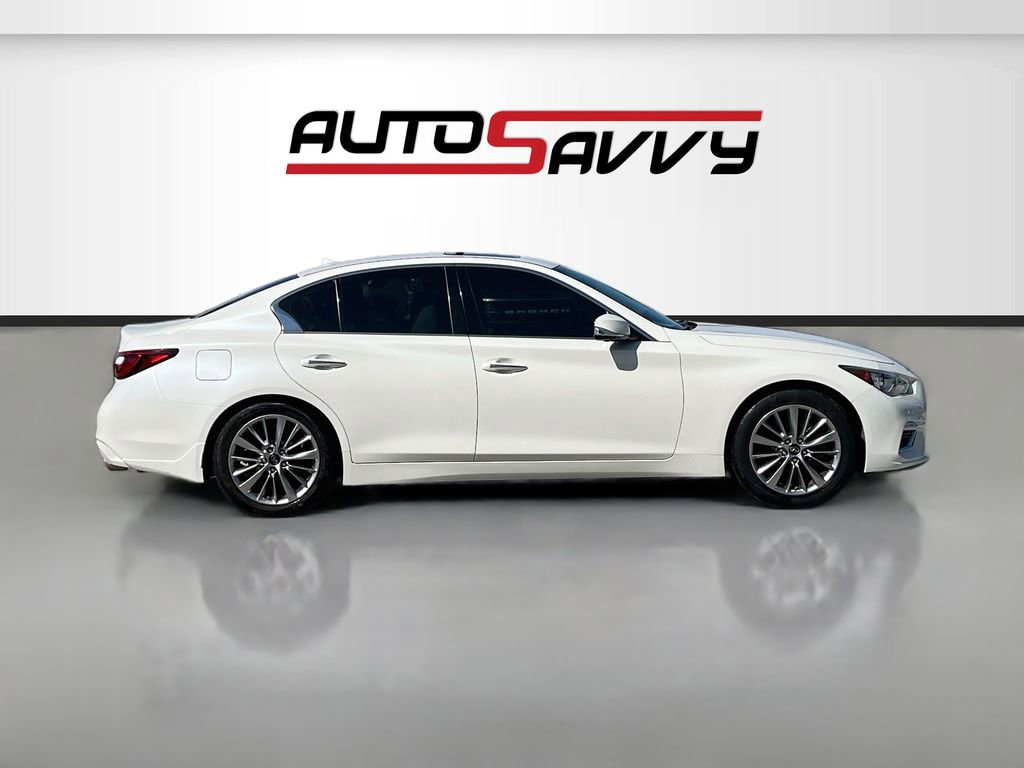Used 2022 INFINITI Q50 Luxe w/ Cargo Package RWD image 8