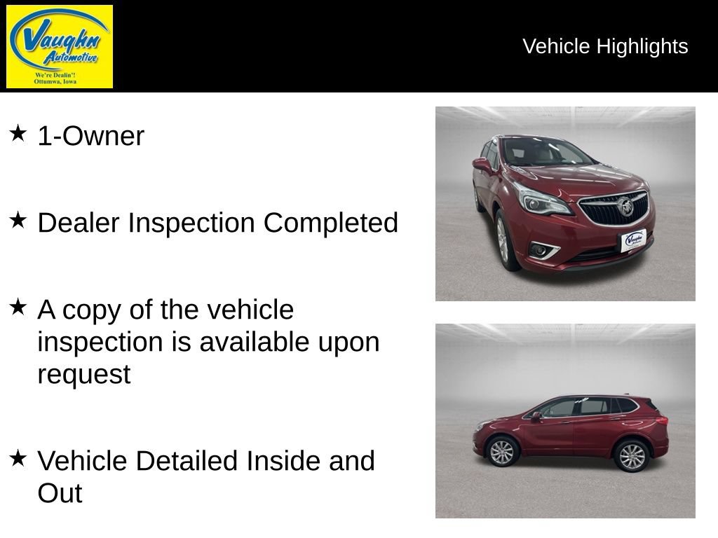Used 2020 Buick Envision Essence AWD/4WD image 2
