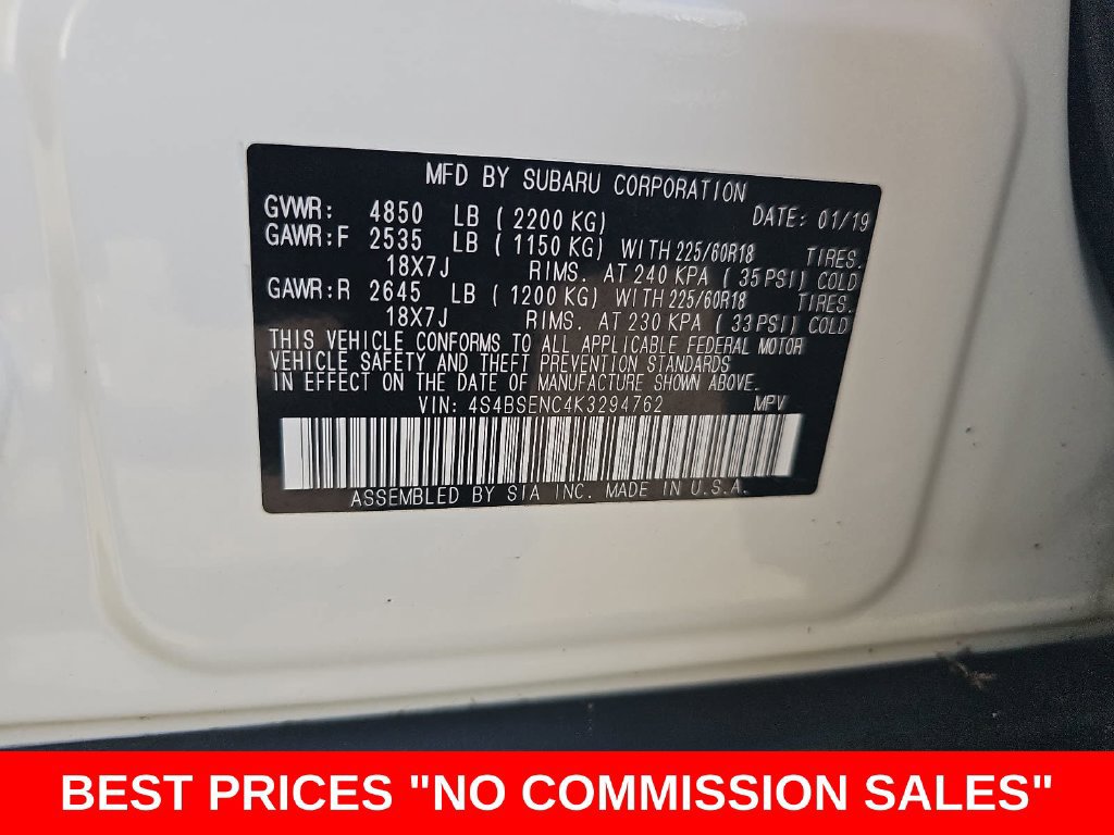 Used 2019 Subaru Outback 3.6R Limited AWD/4WD image 42