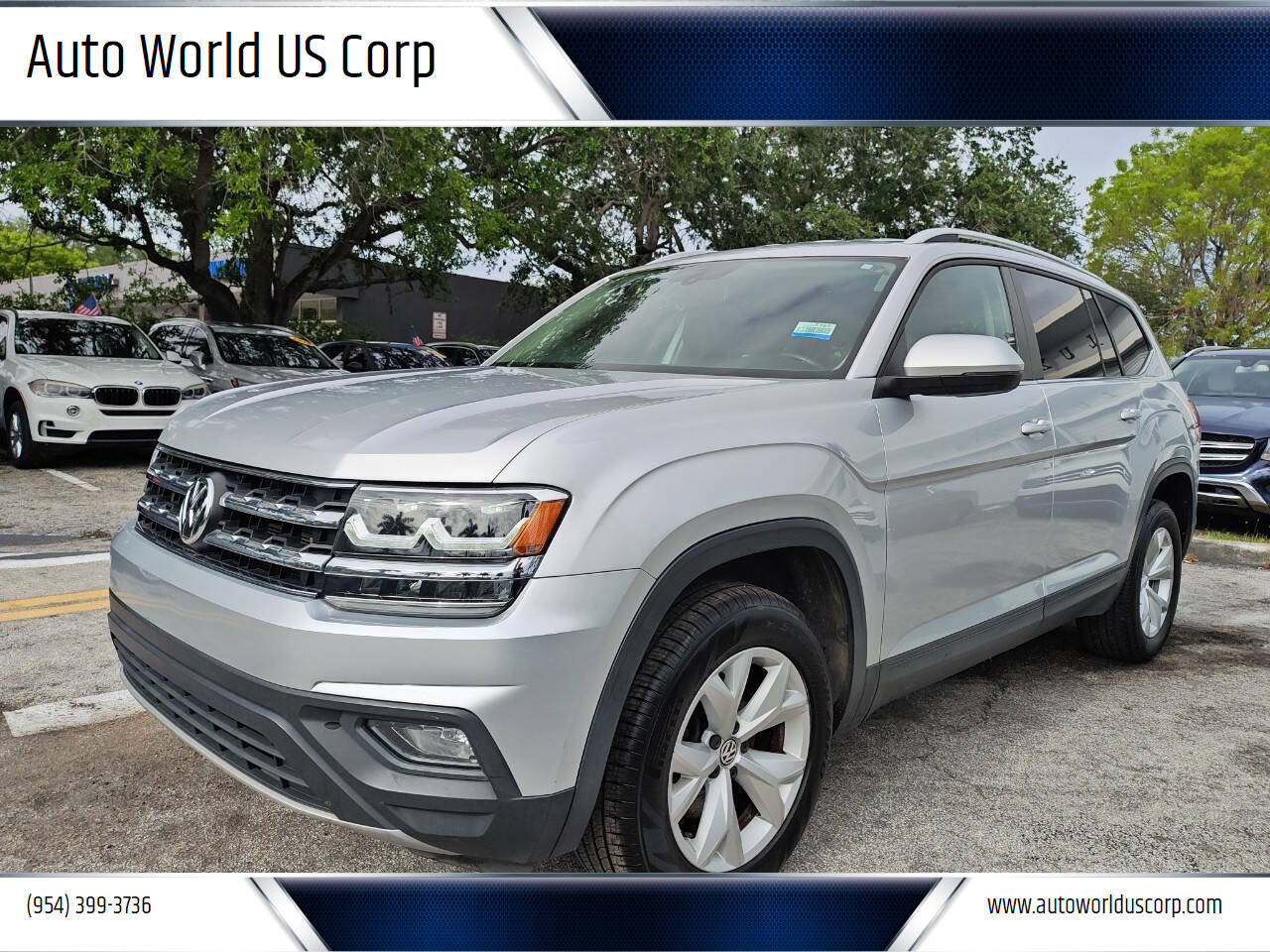 Used 2018 Volkswagen Atlas SE FWD image 1