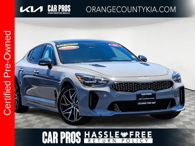 Certified 2022 Kia Stinger GT-Line w/ Sun & Sound Package