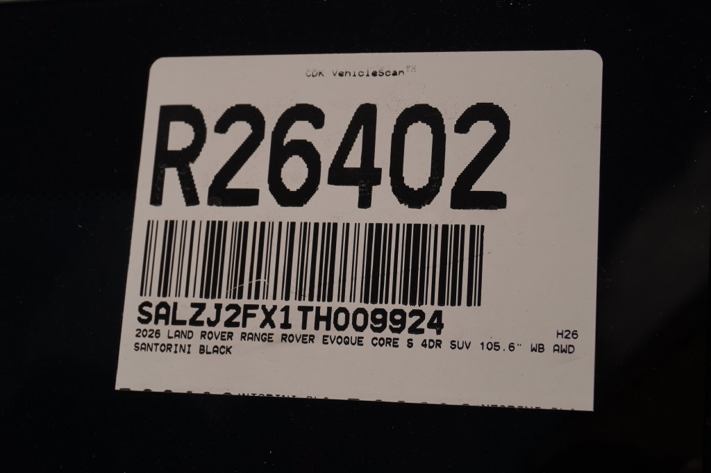 New 2026 Land Rover Range Rover Evoque S AWD/4WD image 33