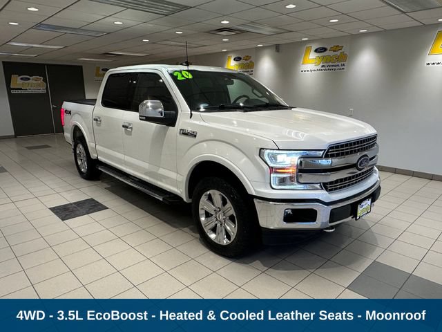 Used 2020 Ford F150 Lariat w/ Equipment Group 502A Luxury AWD/4WD 360° Tour
