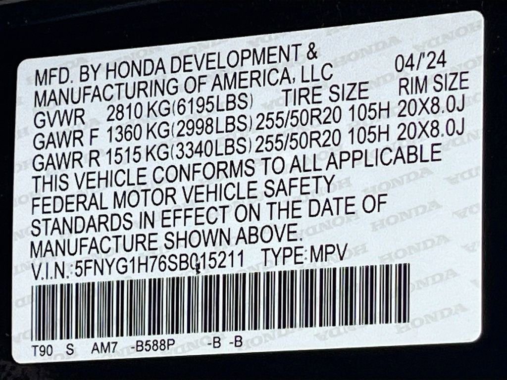 Used 2025 Honda Pilot Touring image 34