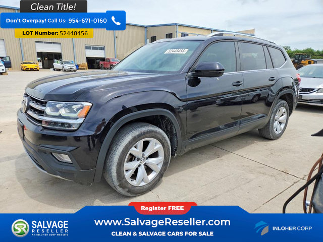 Used 2018 Volkswagen Atlas SE FWD image 1
