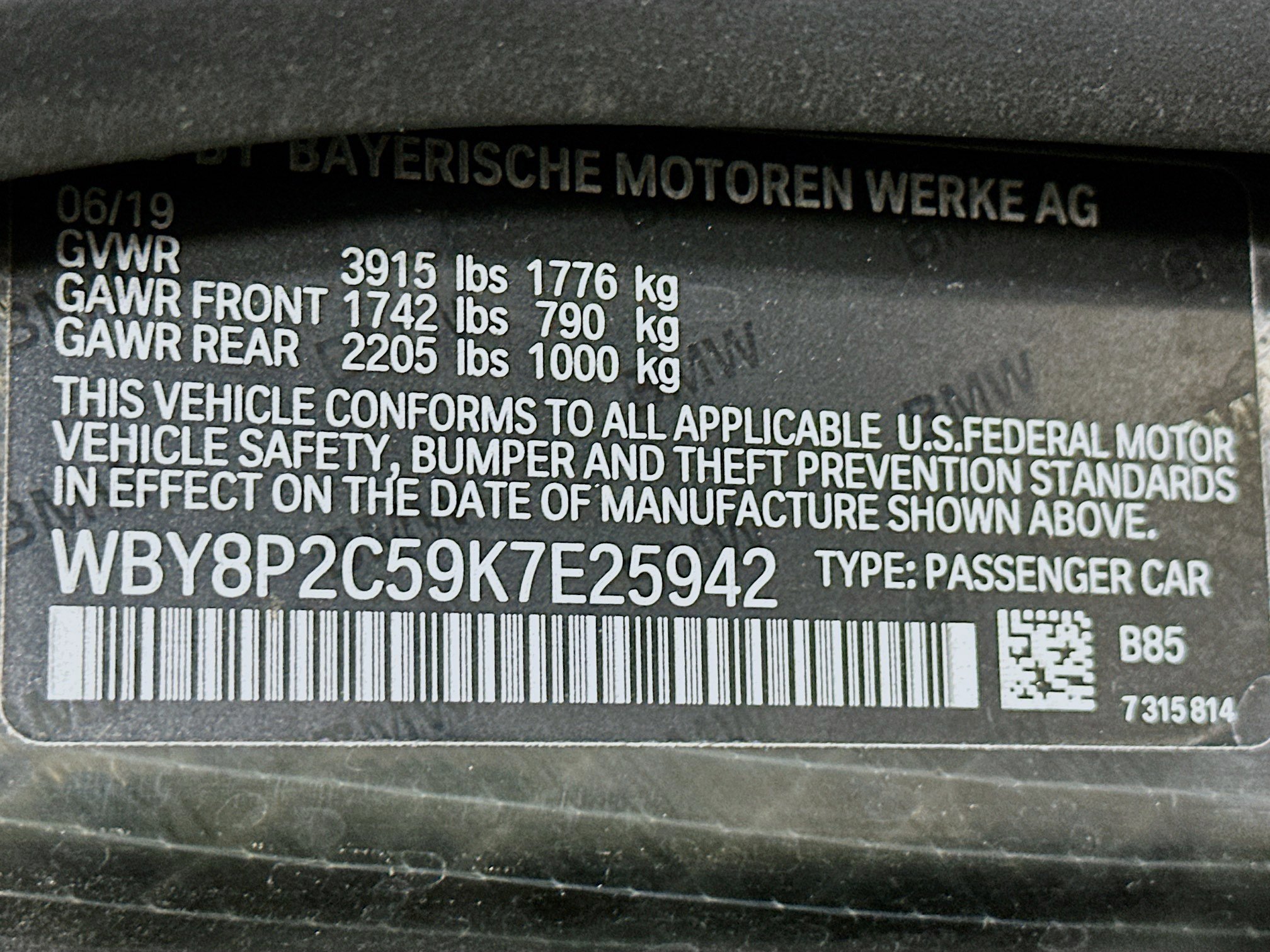 Used 2019 BMW i3 image 12