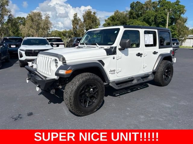 Used 2020 Jeep Wrangler Unlimited Sport S AWD/4WD image 3