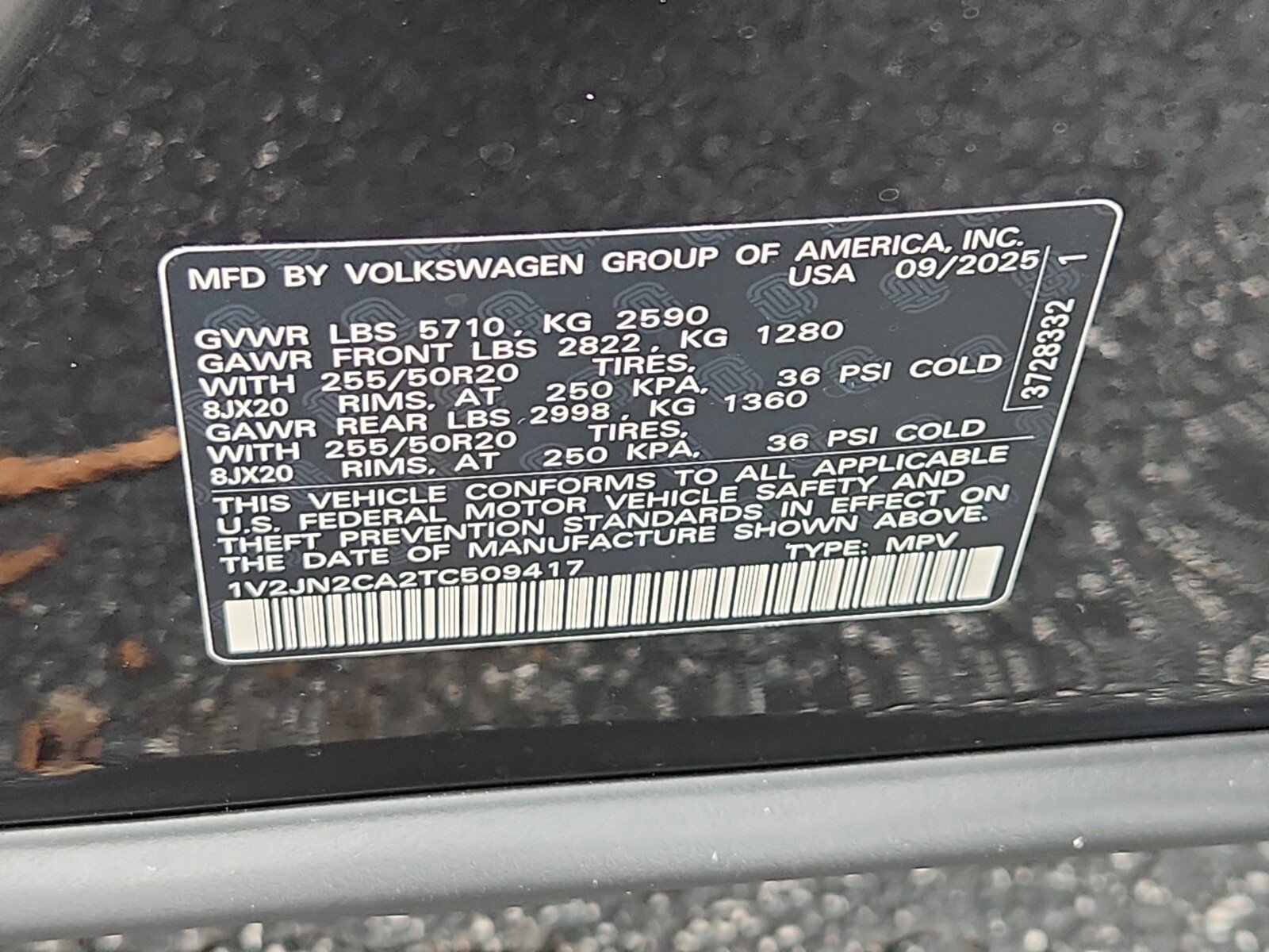 New 2026 Volkswagen Atlas SE image 26