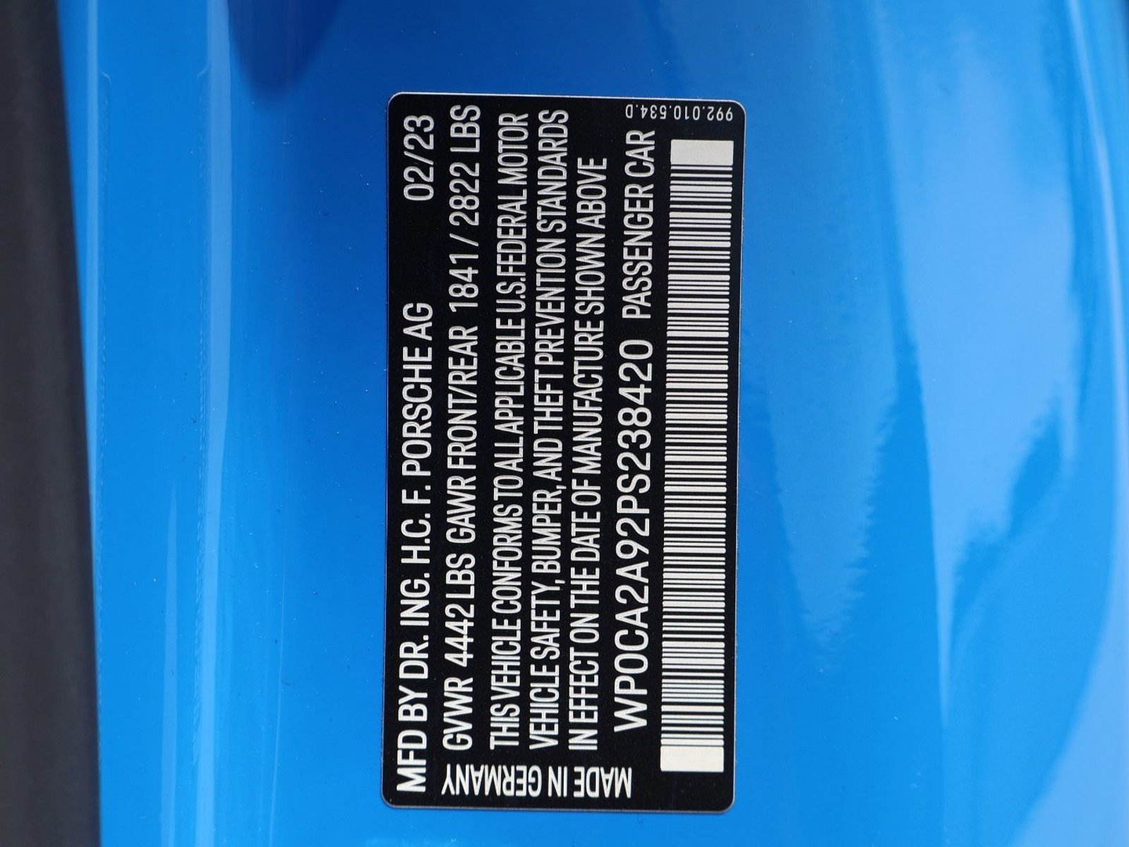 Certified 2023 Porsche 911 Carrera RWD image 28