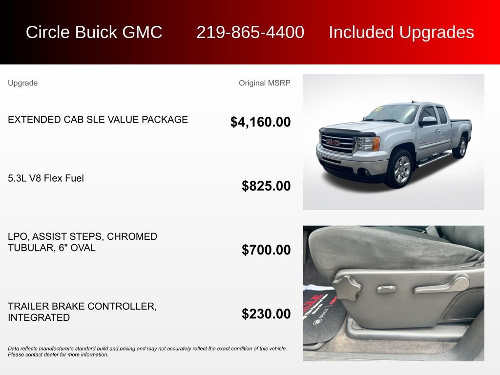 Used 2013 GMC Sierra 1500 SLE AWD/4WD image 3