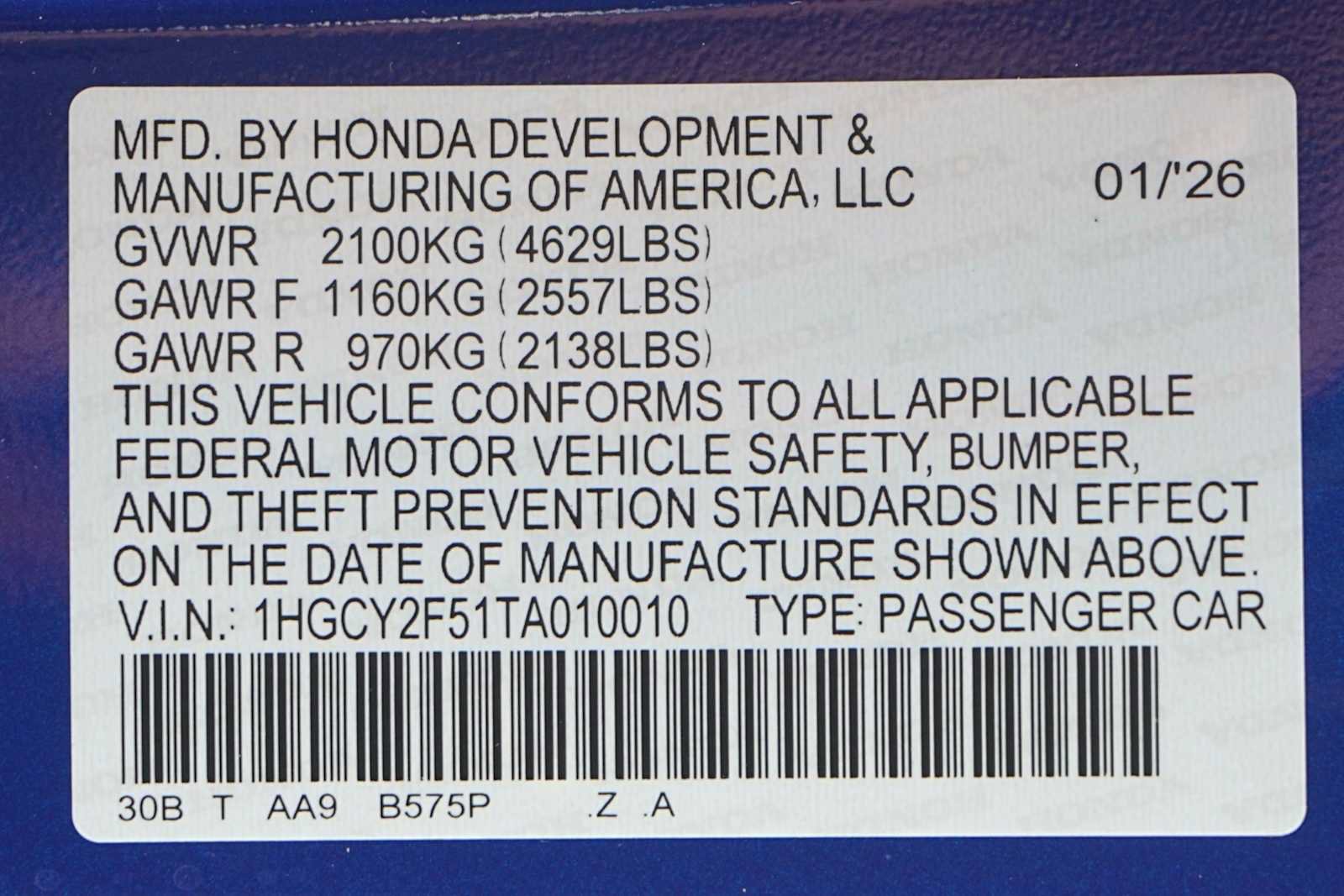New 2026 Honda Accord Sport image 21
