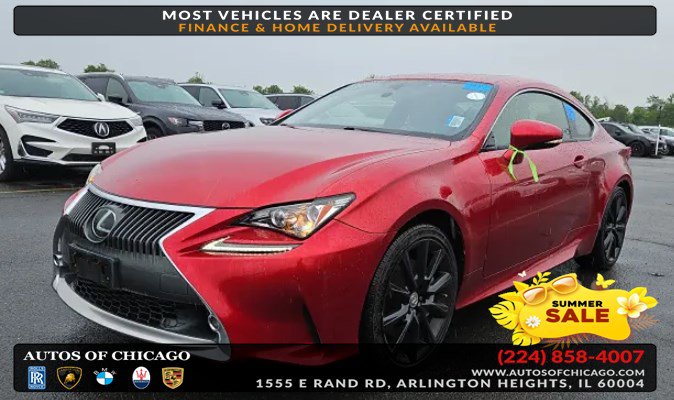 Used 2015 Lexus RC 350 AWD w/ Luxury Package image 1