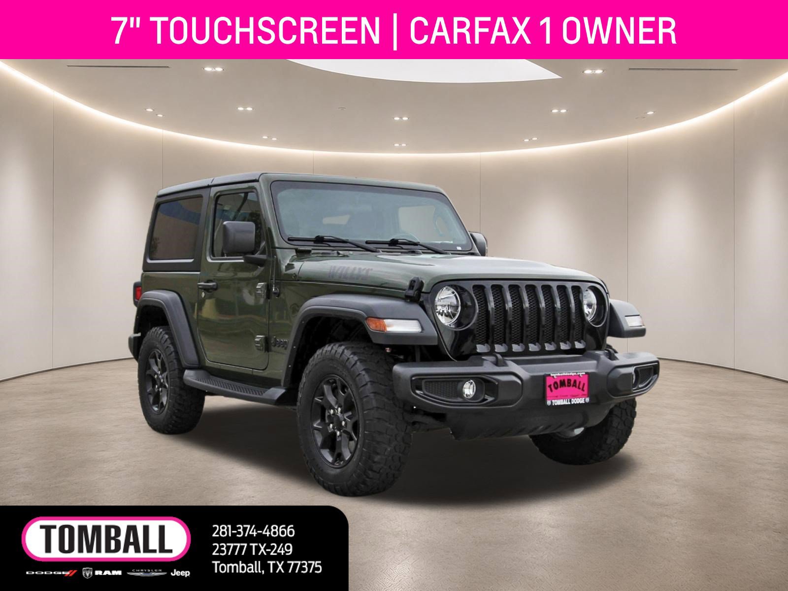 Used 2023 Jeep Wrangler Sport AWD/4WD image 1
