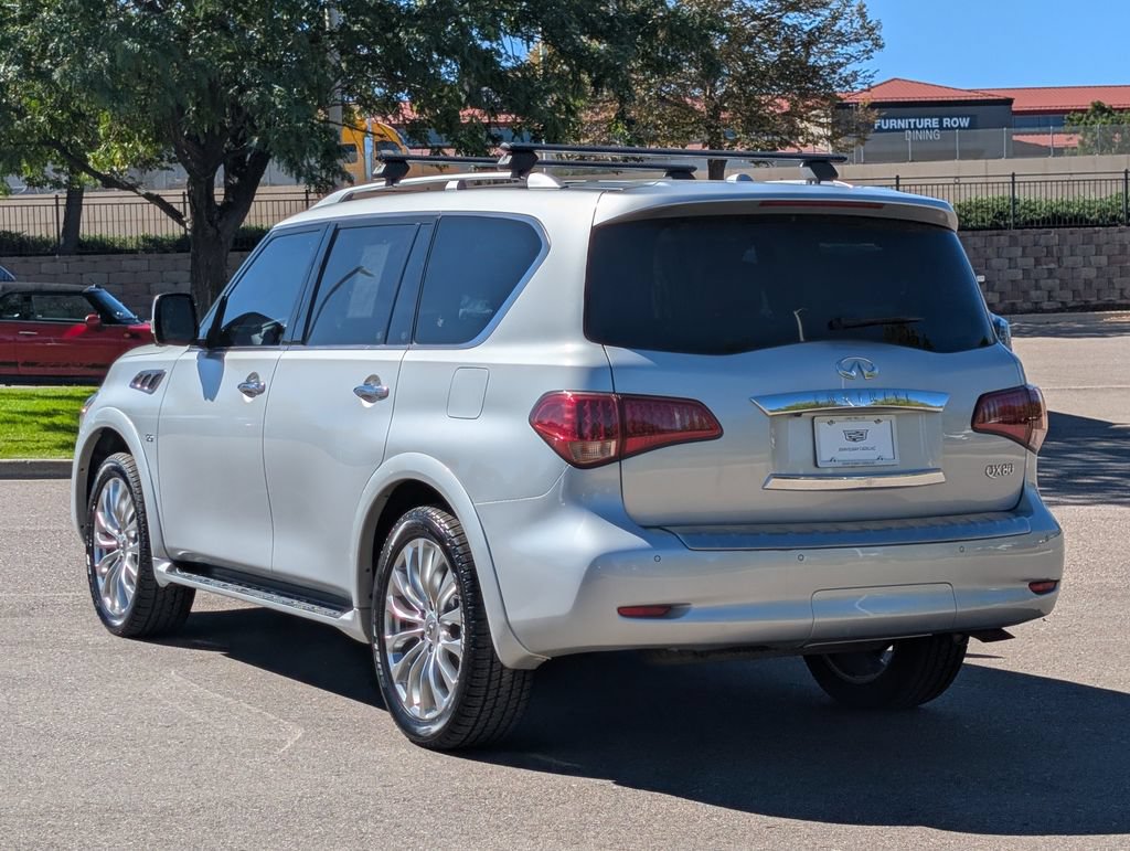 Used 2017 INFINITI QX80 4WD w/ Driver Assistance Package image 4