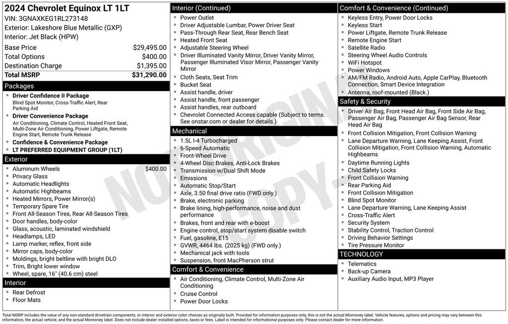 Used 2024 Chevrolet Equinox LT image 28