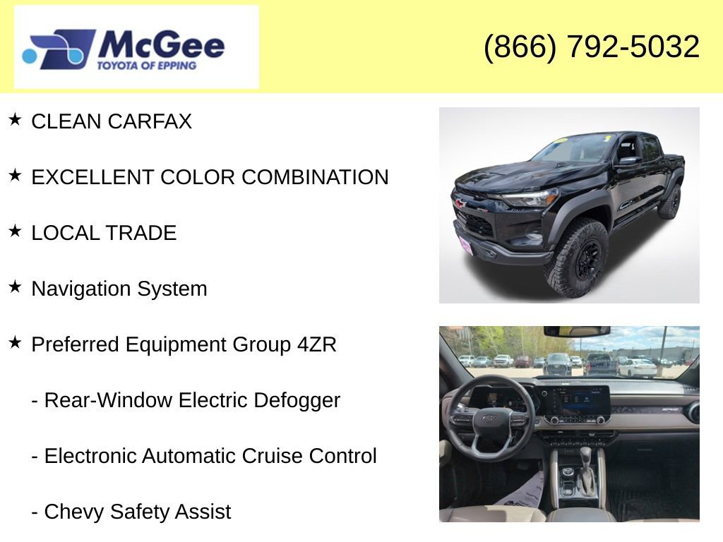 Used 2024 Chevrolet Colorado ZR2 w/ ZR2 Bison Edition AWD/4WD image 4