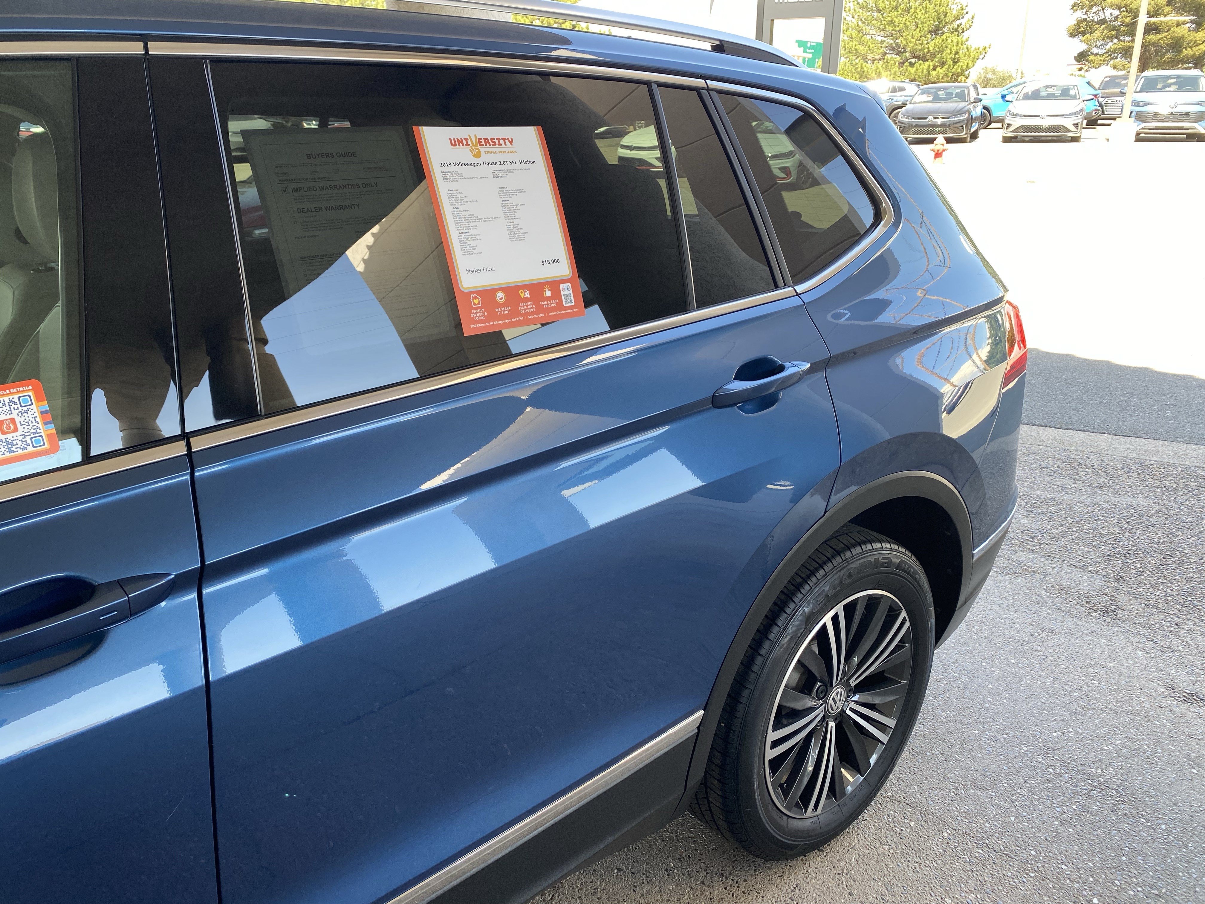 Used 2019 Volkswagen Tiguan SEL AWD/4WD image 62