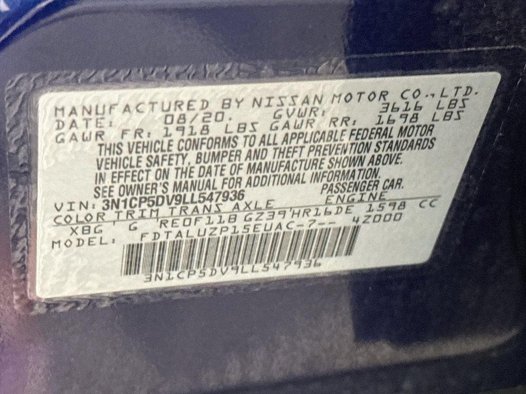 Certified 2020 Nissan Kicks SR w/ SR Premium Package FWD image 32