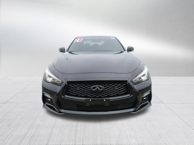Used 2024 INFINITI Q50 Red Sport 400 w/ Black Opal Edition RWD image 8