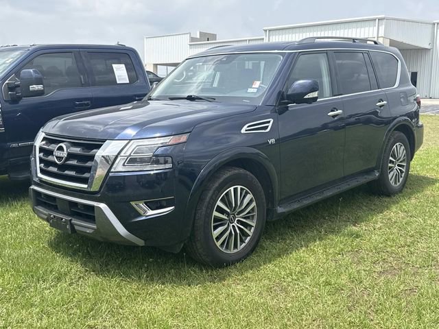 Used 2022 Nissan Armada SL w/ Captain's Chairs Package AWD/4WD image 3