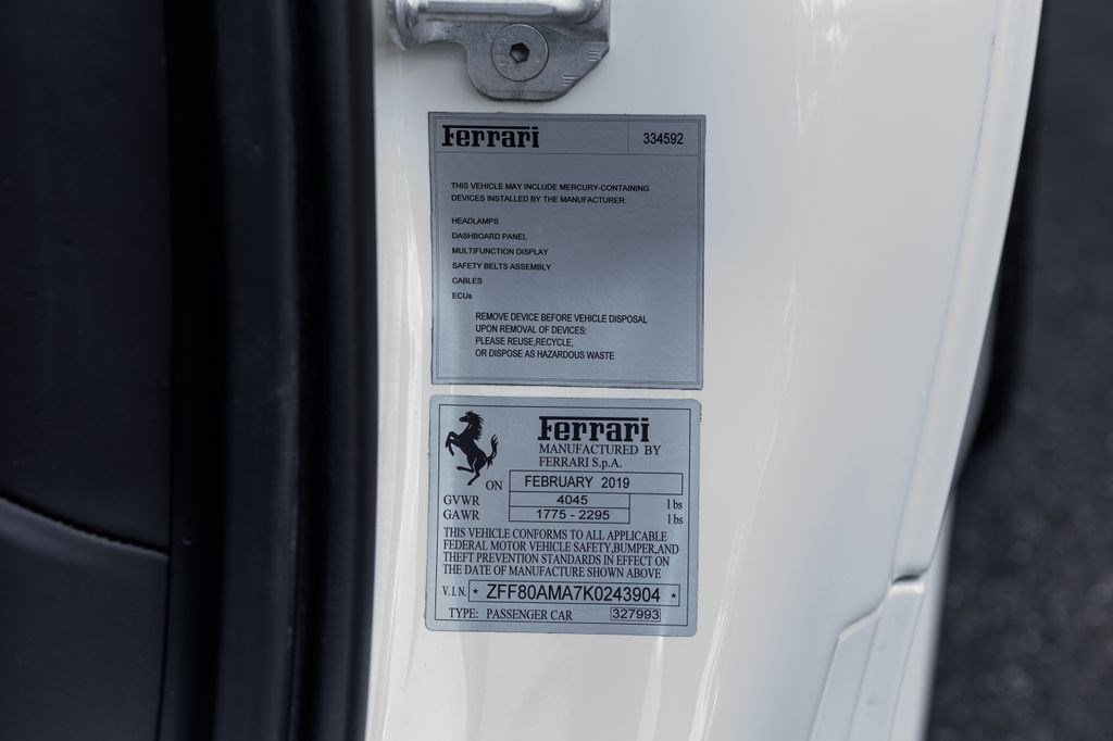 Used 2019 Ferrari 488 Spider RWD image 22