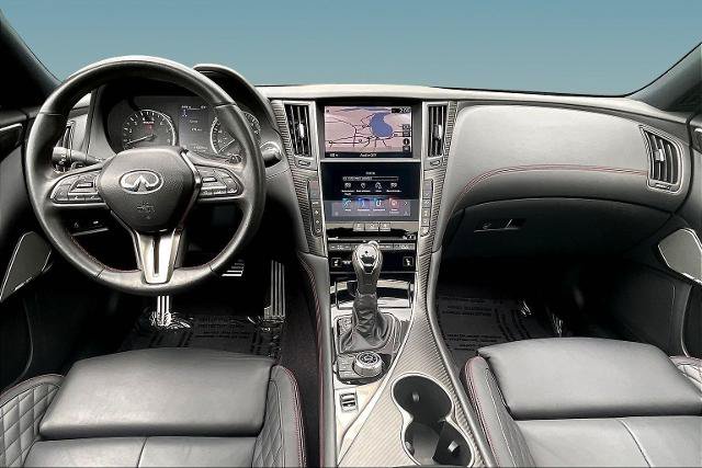 Certified 2022 INFINITI Q50 Red Sport 400 w/ Carbon Fiber Package AWD/4WD image 7