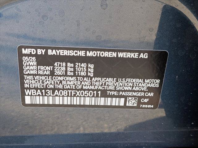 New 2026 BMW 330i Sedan w/ Premium Package RWD image 17