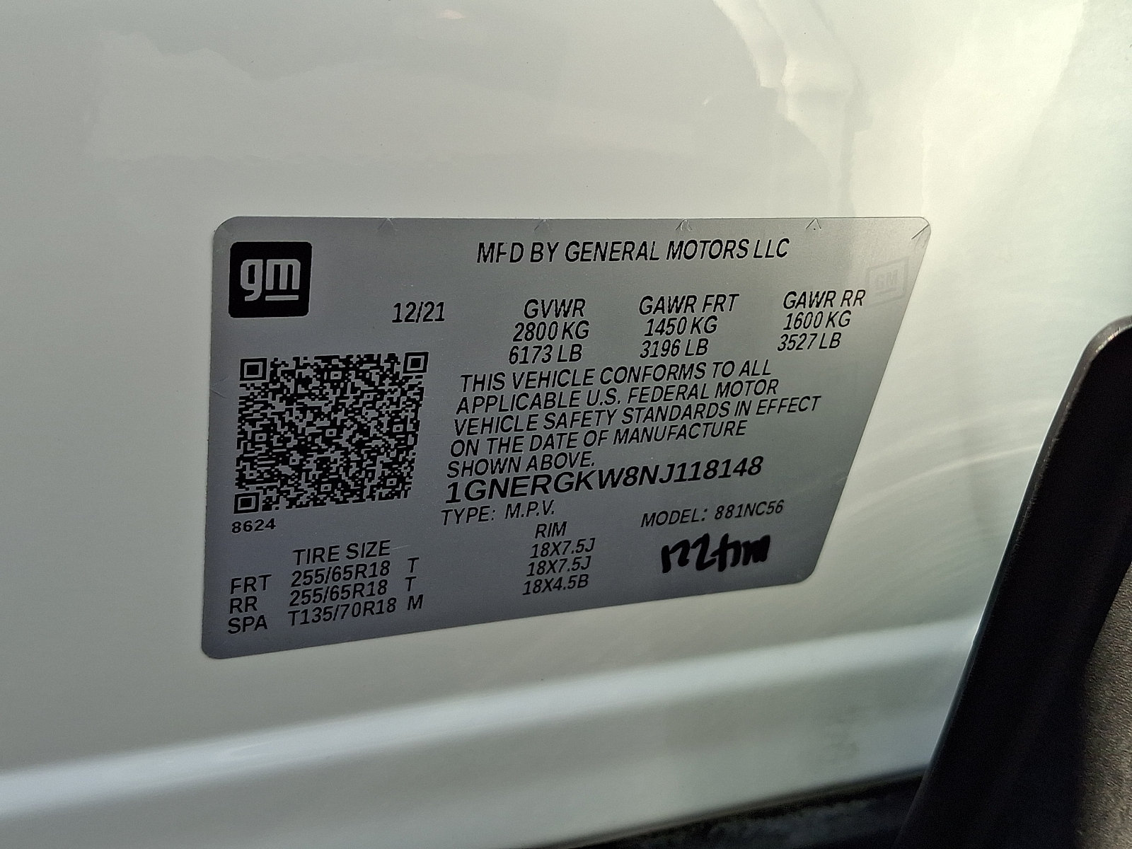 Used 2022 Chevrolet Traverse LT FWD image 19