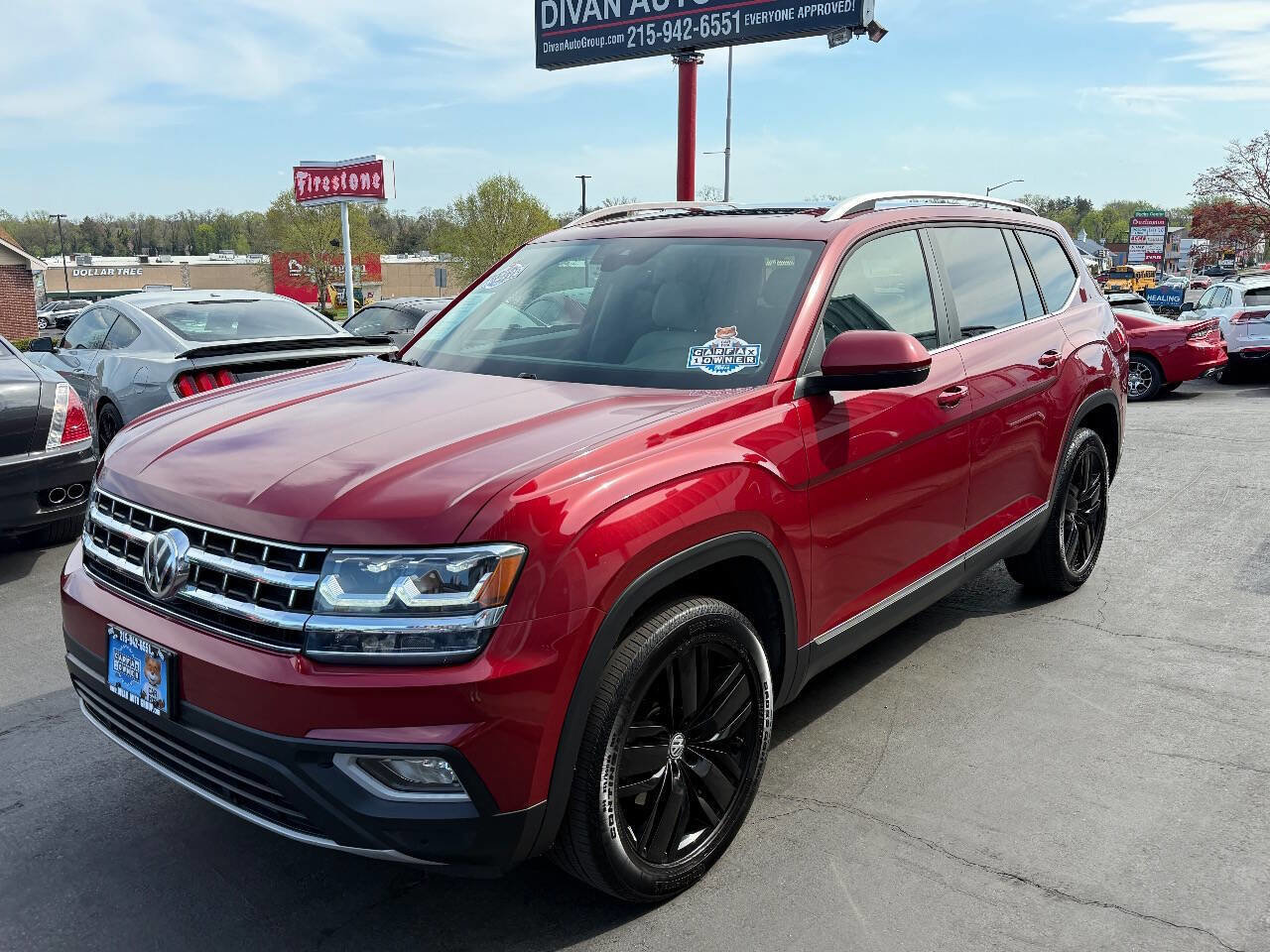 Used 2018 Volkswagen Atlas SEL image 3