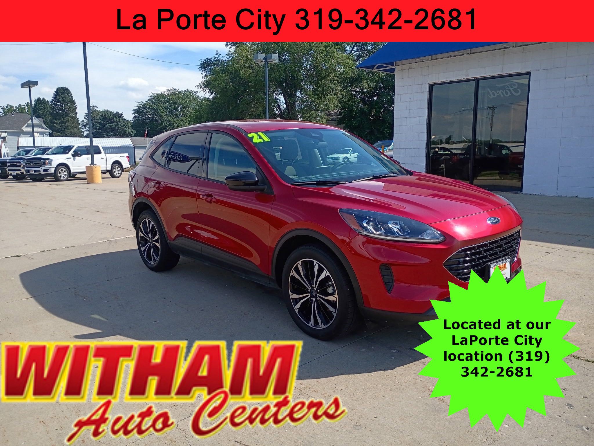 Used 2021 Ford Escape SE w/ SE Sport Appearance Package