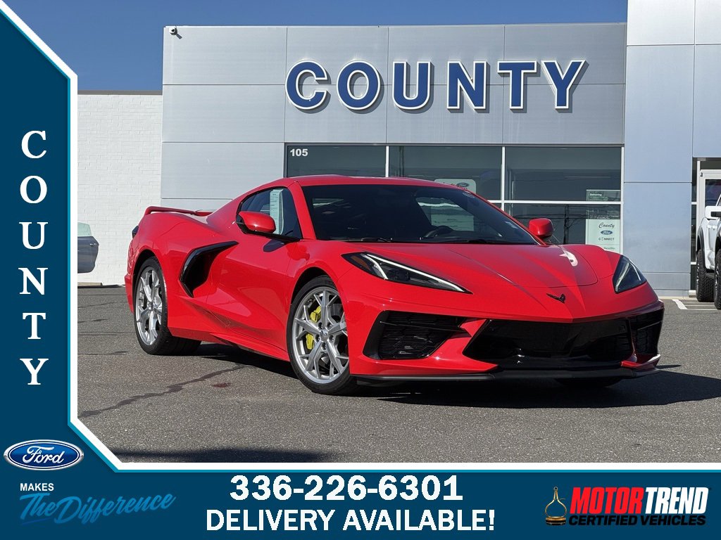 Used 2020 Chevrolet Corvette Stingray Premium Cpe w/ 3LT Preferred Equipment Group
