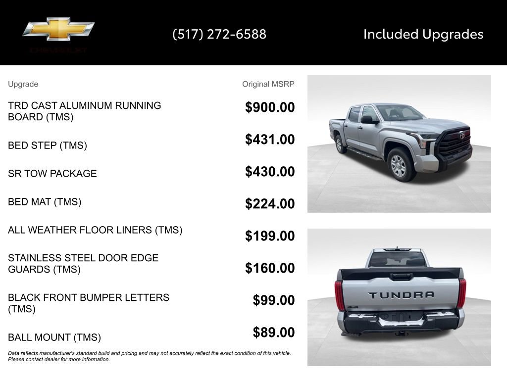 Used 2025 Toyota Tundra SR w/ SR Tow Package image 15