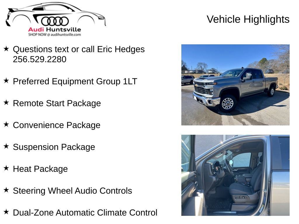 Used 2025 Chevrolet Silverado 2500 LT w/ Convenience Package AWD/4WD image 6