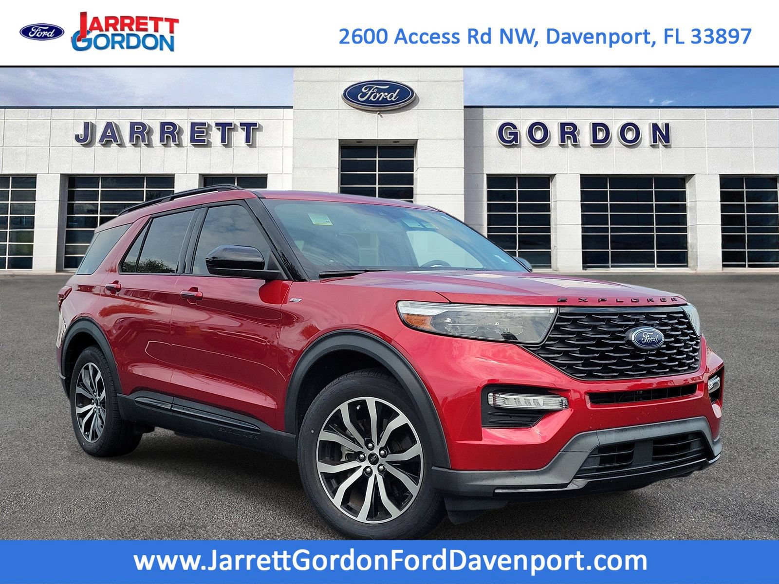 Certified 2022 Ford Explorer ST-Line w/ Class IV Trailer Tow Package