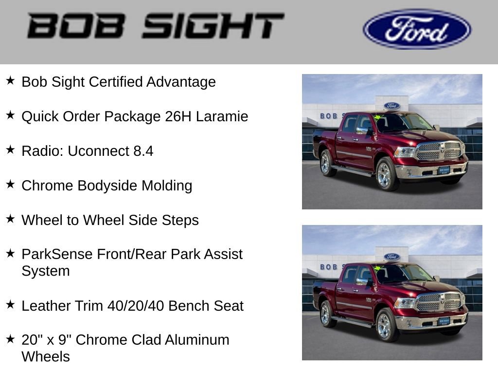 Used 2016 RAM 1500 Laramie AWD/4WD image 3