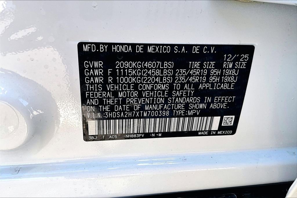 New 2026 Acura ADX A-Spec image 33