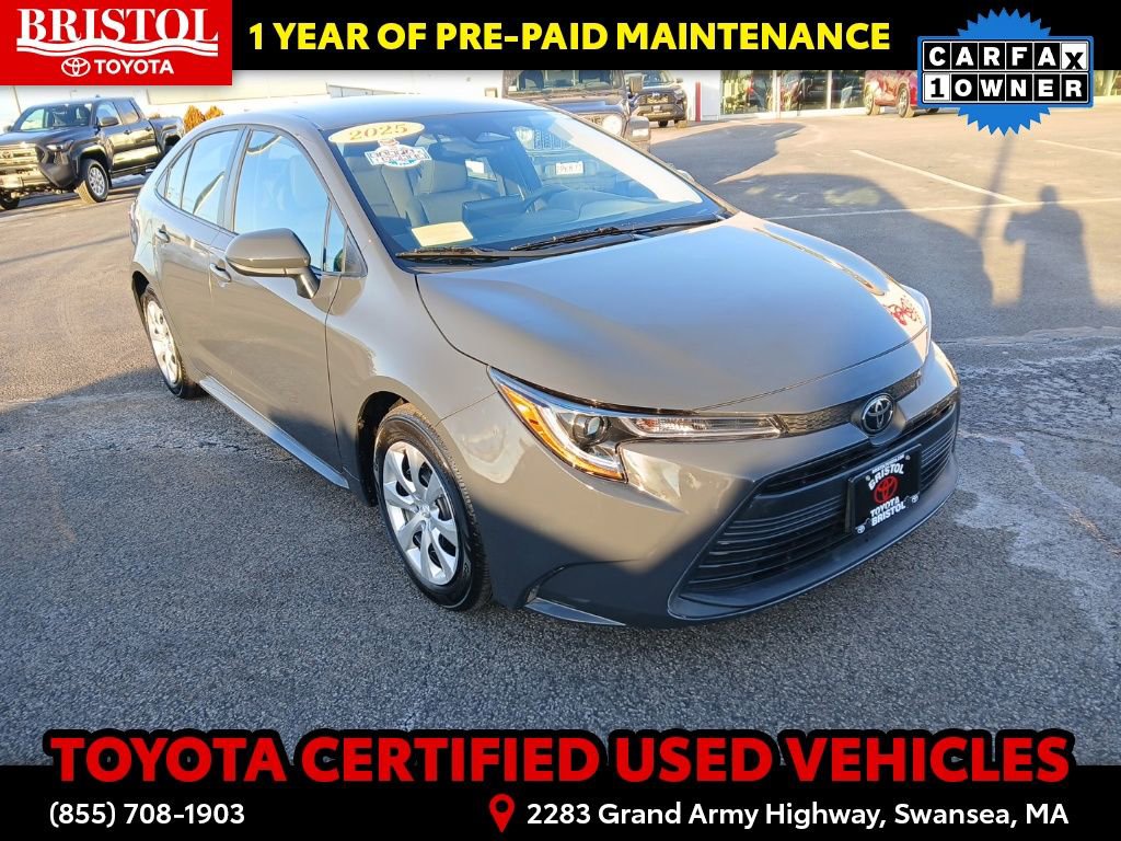 Certified 2025 Toyota Corolla LE