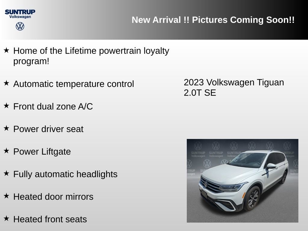 Used 2023 Volkswagen Tiguan SE image 6
