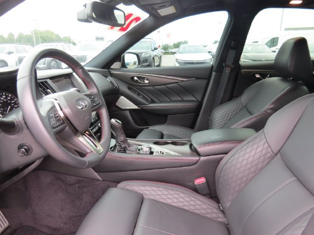 Used 2024 INFINITI Q50 Red Sport 400 w/ Black Opal Edition RWD image 13